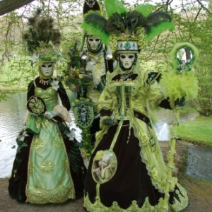 Les Costumés de Venise aux Jardins d'Annevoie