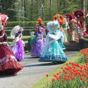 Les Costumés de Venise à La Marlagne et aux Jardins d'Annevoie