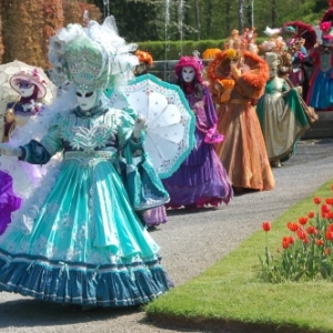 Les Costumés de Venise à La Marlagne et aux Jardins d'Annevoie