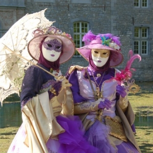 Les Costumés de Venise à La Marlagne et aux Jardins d'Annevoie