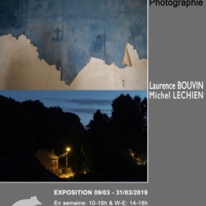 Exposition Laurence Bouvin & Michel Lechien « Dualités variables » (Photographie) au centre culturel de Thiun. Du 9 au 31 mars 