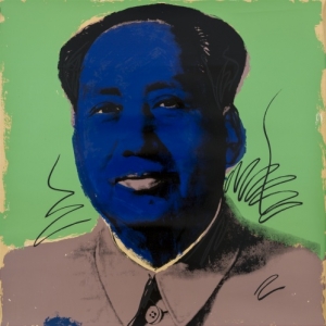 ,Mao, 1972, zeefdruk, Collection particulière, Lasne, © The Andy Warhol Foundation for the Visual Arts, Inc. / SABAM Belgium 2013