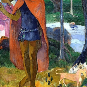 Paul Gauguin, Le sorcier d'Irva Oa, copywright sabam belgium 2016