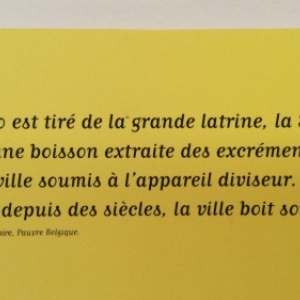 Un Texte de Baudelaire (c) Musee de la Ville de Bruxelles