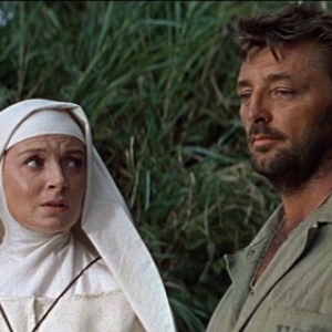  Deborah Kerr et Robert Mitchum, dans "Dieu seul le sait" (John Huston)