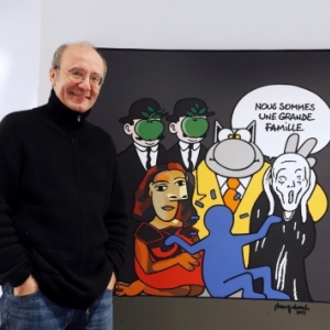 "Nous sommes une grande Famille" (c) Philippe Geluck