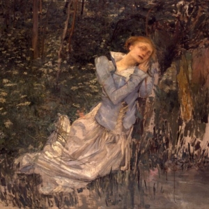 "La Mort d'Ophelie", Jules Bastien-Lepage, 1881