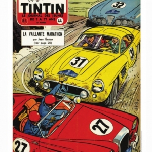 Couverture Journal Tintin 1957 - Numero 44 (c) Jean Graton/Graton Editeur 2018
