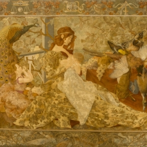 "L'Automne", Helene Du Menil & Isidore De Rudder, 1905