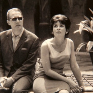 Evelyne Axell et son mari, Jean Antoine, l un des pionniers de la television belge