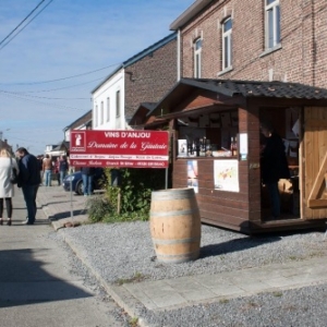 Des Vins d Alsace primes, sur le stand du (c) "Domaine de la Gauterie"