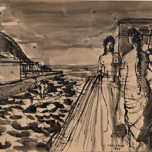 "Etude pour Pénélope" (Paul Delvaux/1945)