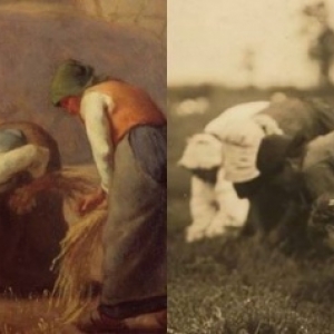 "L'Ete, les Glaneuses" (c) "Yamanashi Prefectural Museum of Art" & "Tenjeta Calone, Philadelphia, 10 years old" (c) "Library of Congress, Prints & Photographs Division, Washington DC"