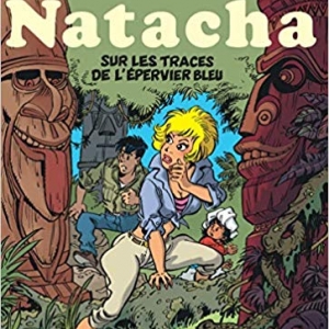 Dernier album de "Natacha" (c) Walthery/Ed. "Dupuis", vendu sous une jaquette collector