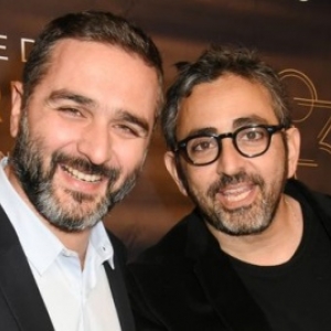 Olivier Nakache & Eric Toledano, en 2018, aux "Prix Lumieres" (c) Foc Kan/"Getty Images"