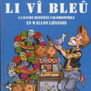 "Le Vieux Bleu", en dialecte wallon liegeois (c) Walthery/Ed. "Noir Dessin"