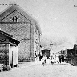 Houffalize, rue de la gare avant 1944