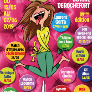 Festival International du Rire de Rochefort 2019