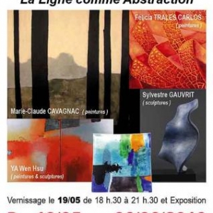  Espace Art Gallery expose Marie Claude Cavagnac, Ya Wen Hsu ,Felicia Trales Carlos,