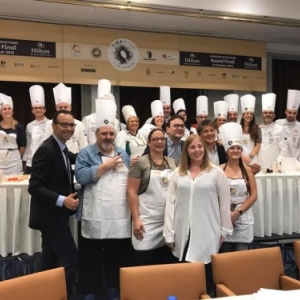 Groupe avec Stephanie Remacle a la finale de Bruxelles