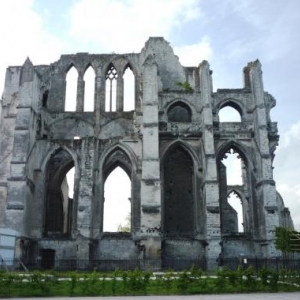St Omer : Ruines de l' Abbaye St Bertin