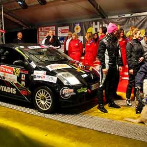 Babeth FAGNANT et Dona SERVAIS au championnat de Belgique des rallyes
