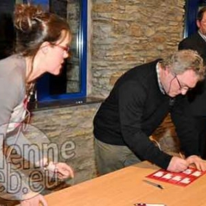 Christine Heinesch, Luc Dumoulin Echevin pour AC de Stavelot, Jean-Pol Bleus