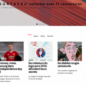 Surface Magazine, la presse en France en parle aussi