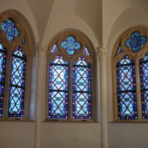 Les vitraux de la chapelle