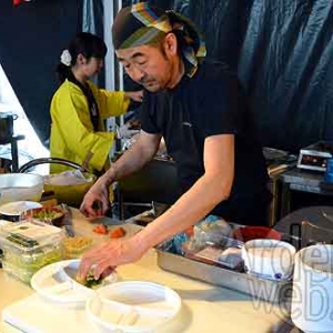  le Chef Nakahara (le Shinano, de Paris) -Epicuriales 2015-photo-5013