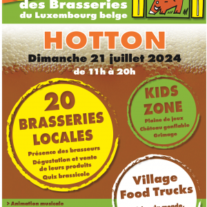 Hotton, 20e rencontre des Brasseries du Luxembourg Belge