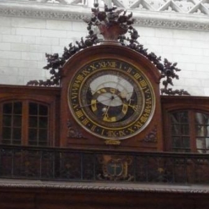 St Omer : " l' Horloge astronomique" dont le mecanisme est inchange depuis 1558