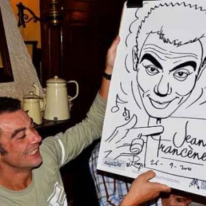 Richard Ruben et sa caricature