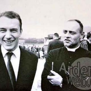 Bernard Magos et Jean Stas (pretre) en 1962