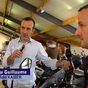Jean-Lou Guillaume, vendeur pour moto Kaiser