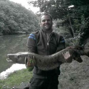 brochet de 1,25m du lac de Bavigne