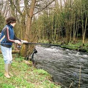 Stage d'initiation à la pêche en Ardenne