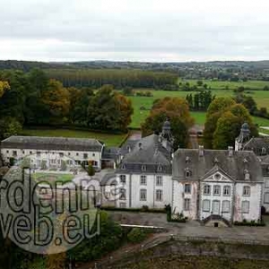 Chateau de Deulin, aerovue de Michel Lambion