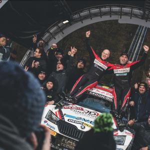 Yohan Rossel  au palmarès du Spa Rally 2021, organisé par DG Sport