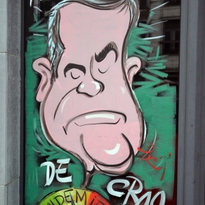 caricature d'Alexandre de Croo à Malmedy