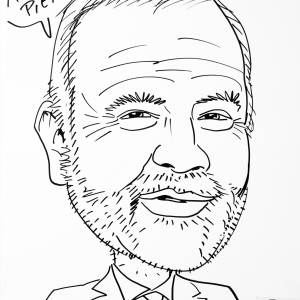 Pierre Mailleu, caricature