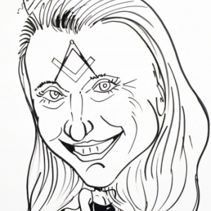 caricature  Emmanuelle Praet