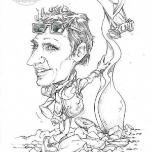caricature de Cristobal DELGADO par Olivier Claudon