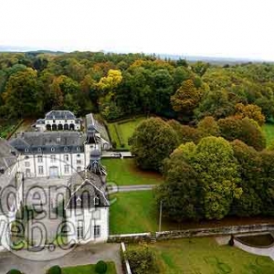 Chateau de Deulin, aerovue de Michel Lambion