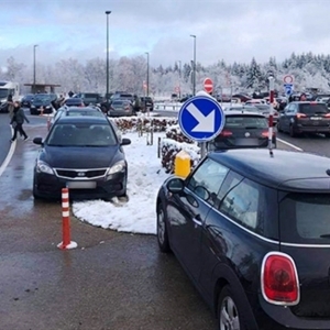 Affluence à la Baraque Michel  ( Photo RTL )