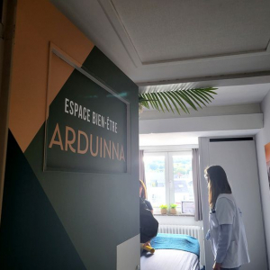 Arduinna, le nouvel espace bien-être situé au premier étage du Centre hospitalier Reine Astrid de Malmedy. ( photo ©Cindy Thonon )