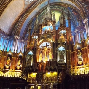 Interieur de la basilique