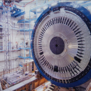 Le CERN ( frontière franco - suisse / photo : F. Detry )
