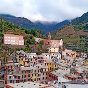 Noël à Riomaggiore ( photo : F. Detry )