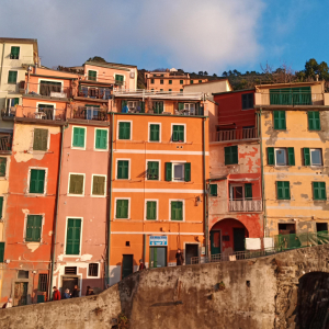 Noël à Riomaggiore ( photo : F. Detry )